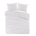 Day Dream Uni Flanel dekbedovertrek 240x200|220 cm wit