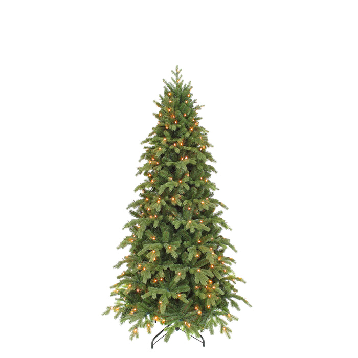 Triumph Tree Sherwood Kunstkerstboom Smal - LED - H185 x Ø107 cm Groen