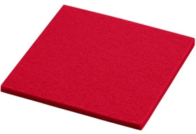 Daff Onderzetter Vilt Vierkant 10x10 cm. Fire