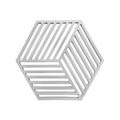 Krumble Pannenonderzetter Hexagon - Grijs - 16 x 14 cm