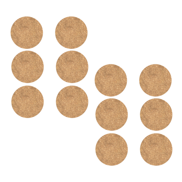 Orange85 Onderzetters Kurk voor Glazen Kurk Rond
