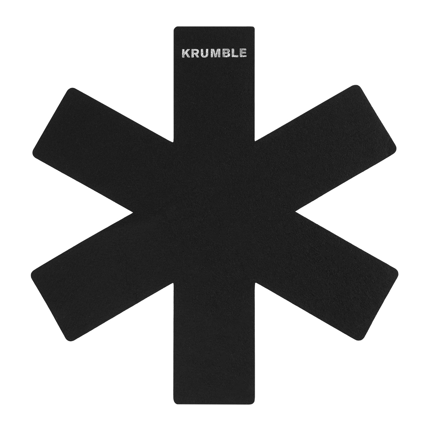 Krumble Panbeschermer set van 3 - Zwart