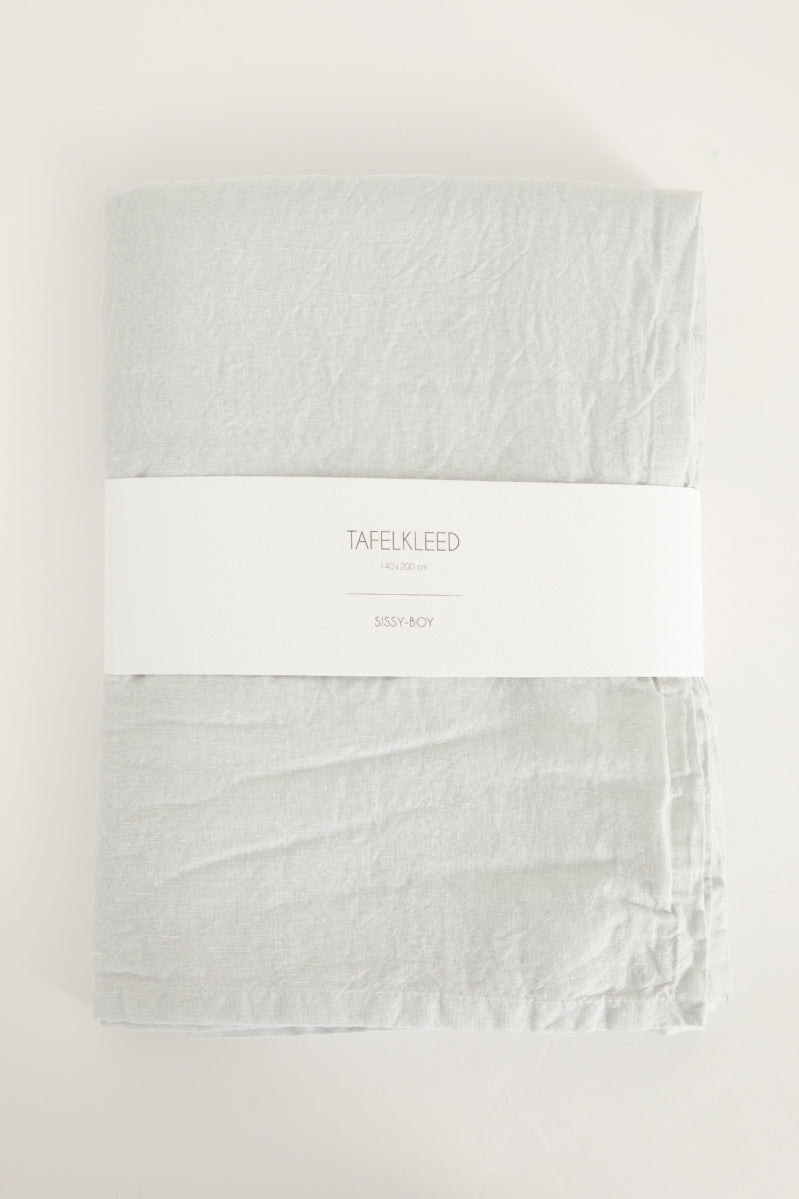 Sissy-Boy Lichtblauw linnen tafelkleed