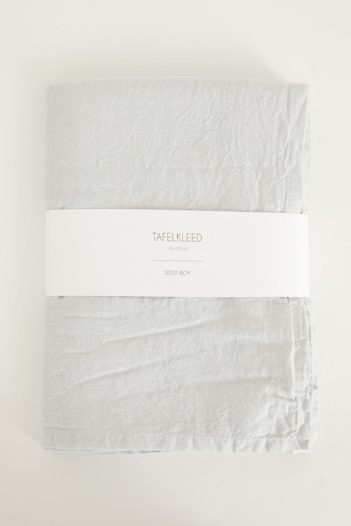 Sissy-Boy Lichtblauw linnen tafelkleed