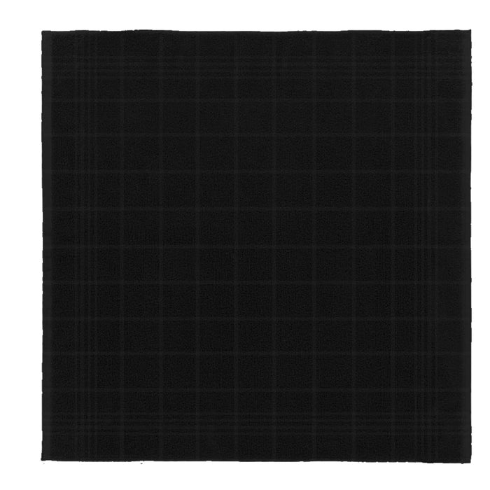 DDDDD keukendoek Block - 50x55cm - Zwart - 6 stuks