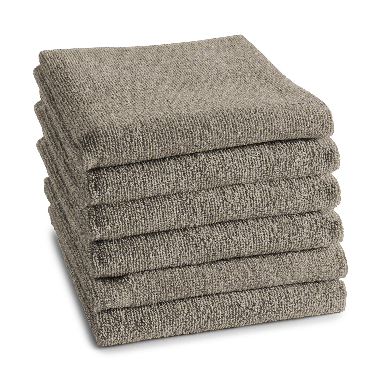 DDDDD keukendoek Logo - 50x55 cm - Taupe - 6 stuks