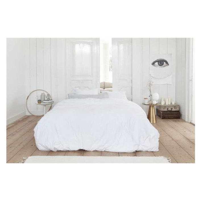 vtwonen Natural Stone Dekbedovertrek 240 x 200/220 cm - Wit