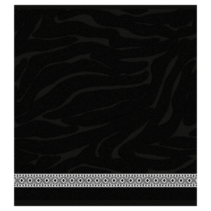 DDDDD keukendoek Africa - 50x55cm - Zwart - 6 stuks
