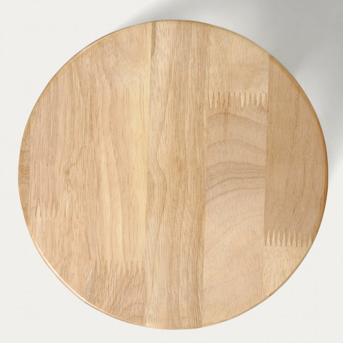 Kave Home - Kinderkruk Dilcia in massief rubberhout 31 cm hoog