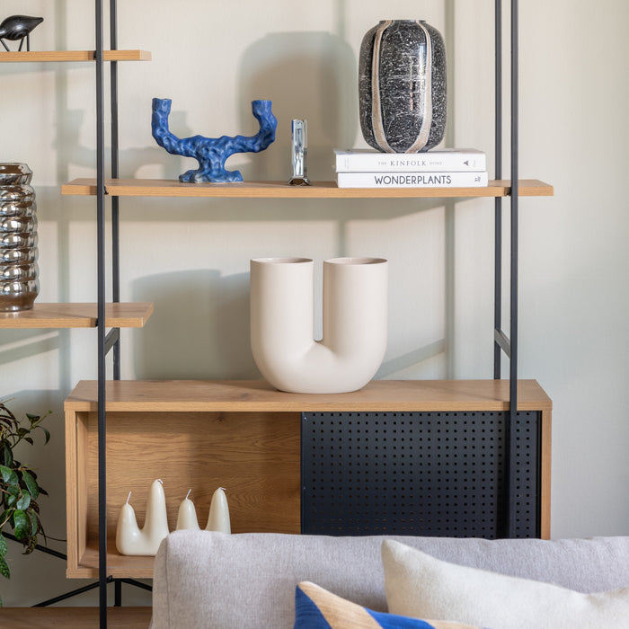 HKliving Glass Vaas - Monochrome