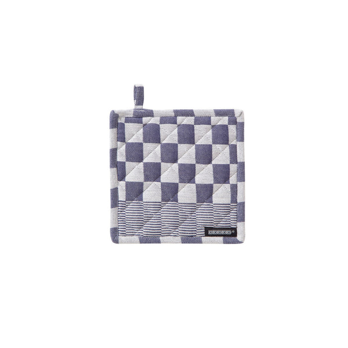 DDDDD Pannenlap Barbeque 21x21cm - blue - set van 2