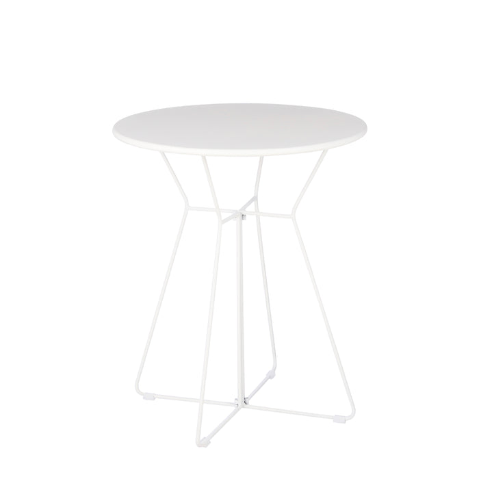 Mica Decorations Grasse Tuintafel Wit Ø60 cm