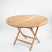 Teakea Teak Tuin Klaptafel Rond Ø 120 cm