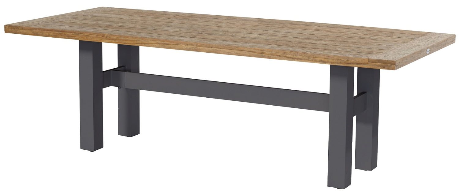 Hartman Yasmani Tuintafel L240 X B100 X H75 - Vintage Bruin Teakhout -