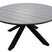 4 Seizoenen Tuinmeubelen Cyprus polywood tuintafel Ø150cm - Grey