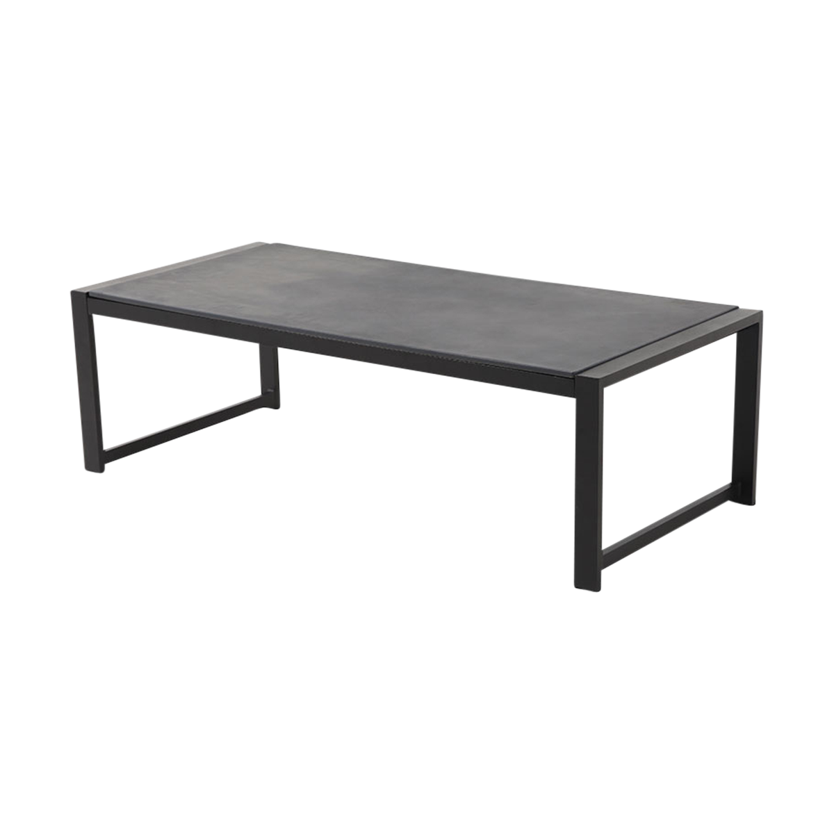 Lisomme Tygo tuin salontafel zwart - 130 x 60 cm