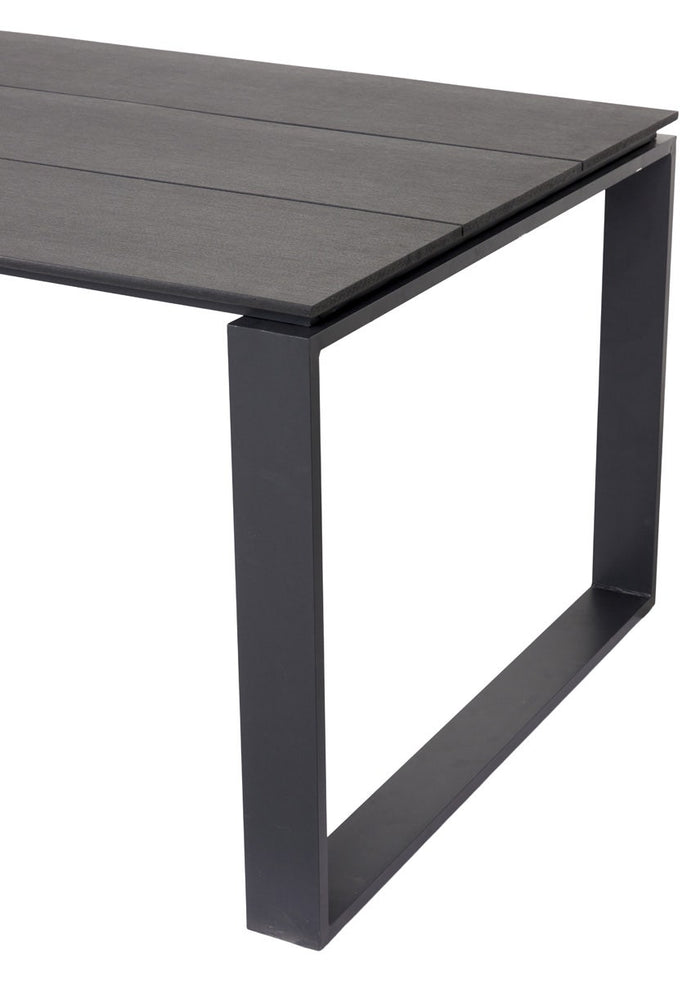 Lisomme Jens Tuintafel Zwart - 210 x 100 cm