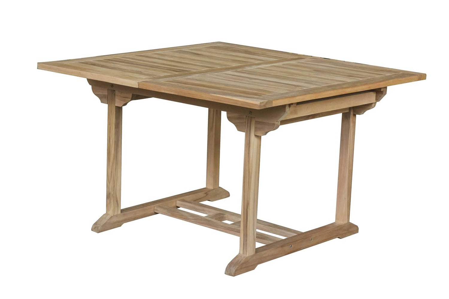 Teakea Uitschuifbare Teakhouten Tuintafel 120-180 cm breed