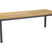 Hartman Sonata tuintafel teak – antraciet 220 x 100 cm.