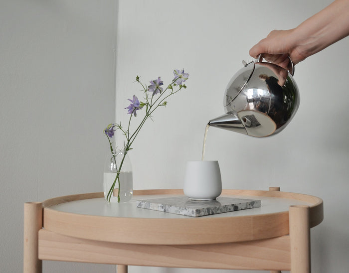 Viva Scandinavia  Lucas Theepot RVS 1.1 Liter Zilverkleurig