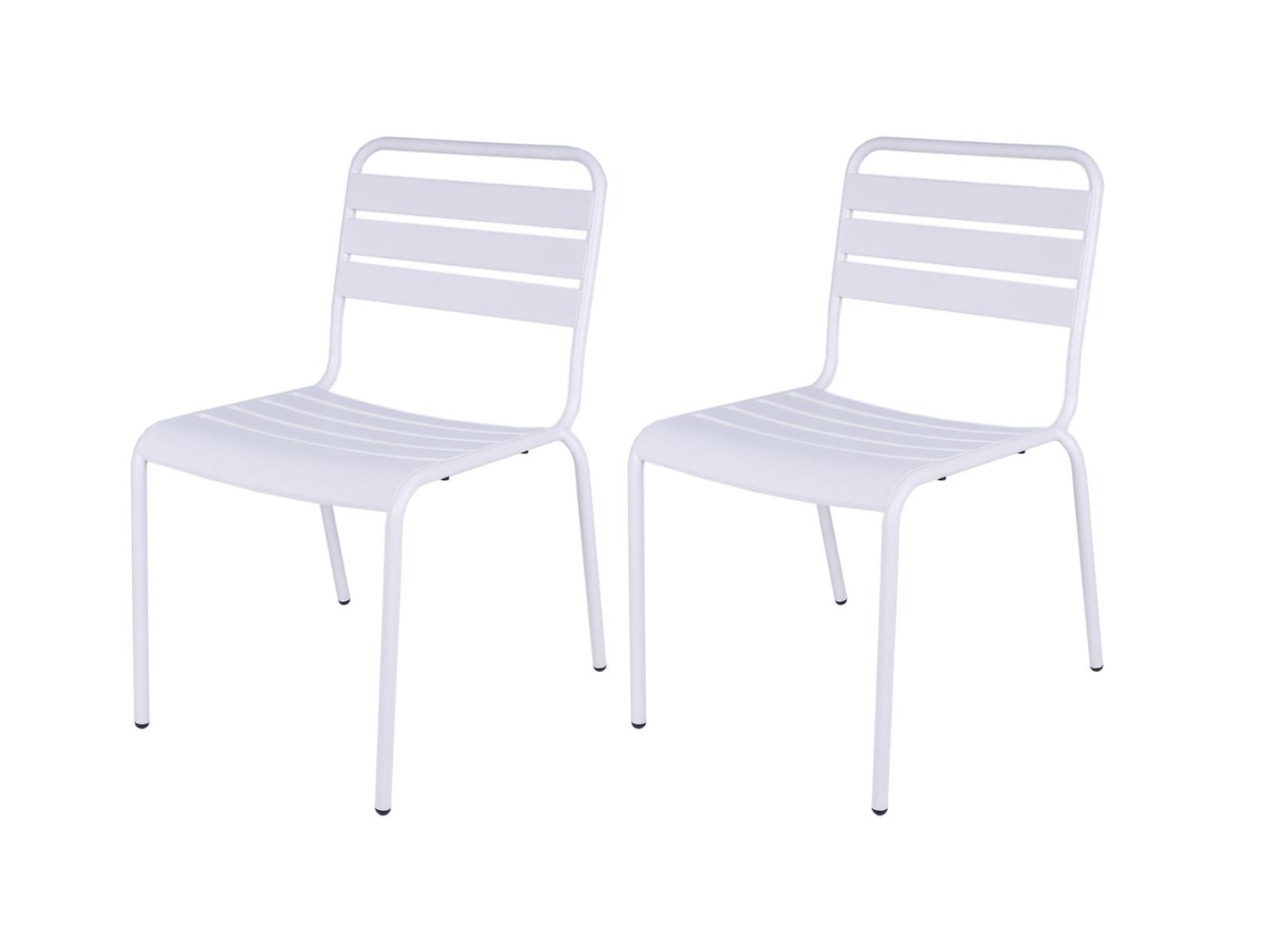 MaximaVida Max metalen tuistoel wit