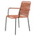 VDG Denver rope stapelbare tuinstoel Terracotta