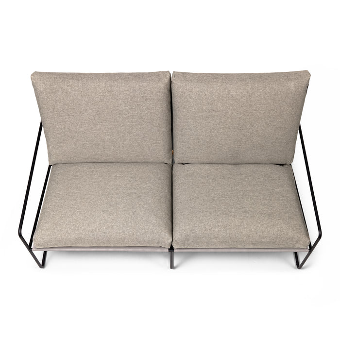 Ferm Living Desert 2-zitsbank - Dolce - Black / Dark Sand