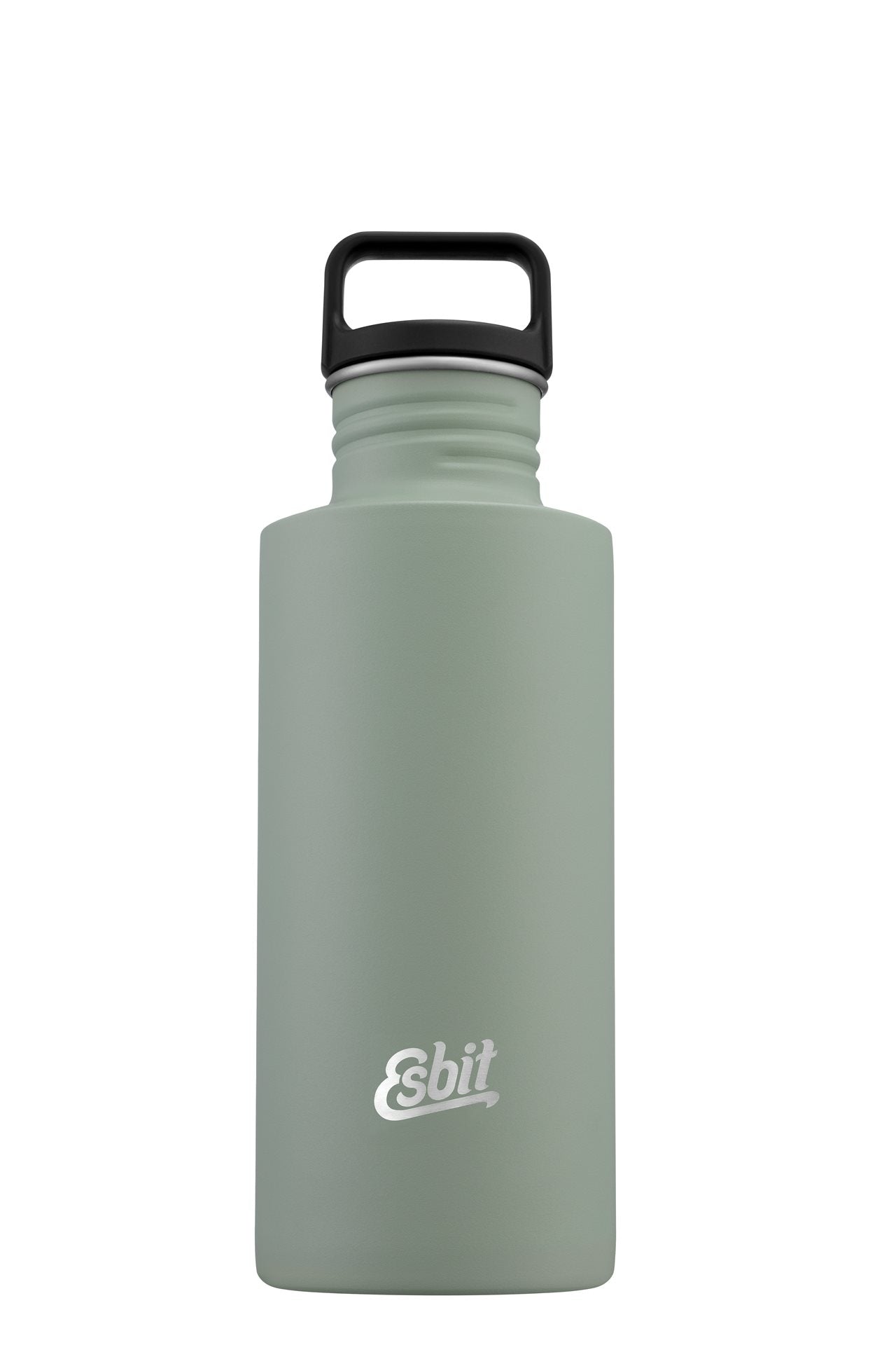 Esbit Sculptor Waterfles - 750ml - Grijs - RVS Drinkfles - Lusdop