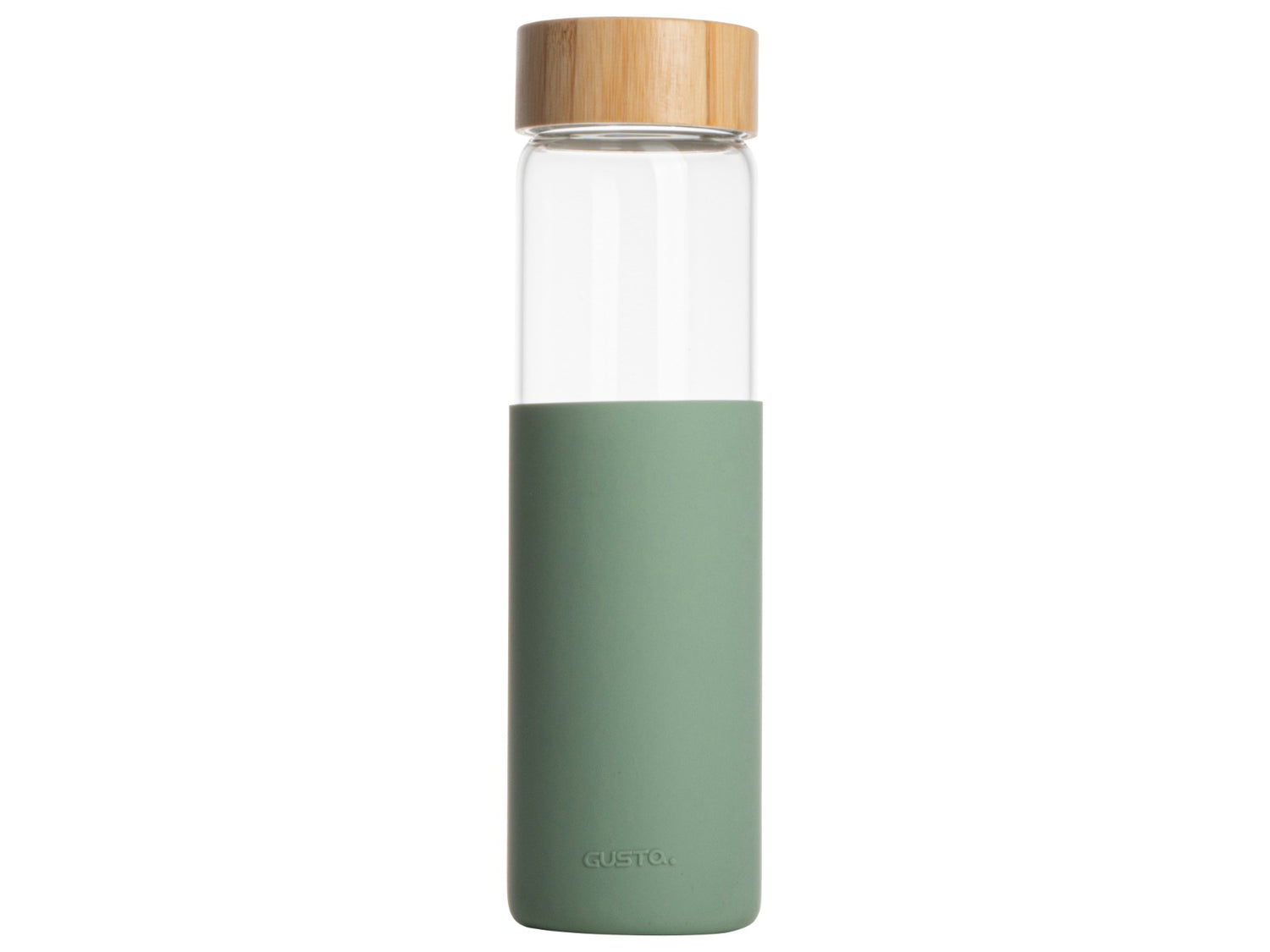 Gusta Drinkfles glas 700ml groen