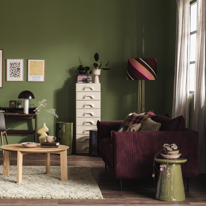 by fonQ Ribbon 3-zitsbank - Rib - Bordeaux