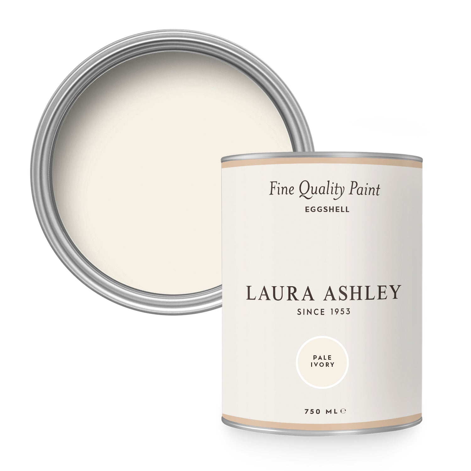 Laura Ashley Pale Ivory Lak - 750ml - Wit - Zijdeglans