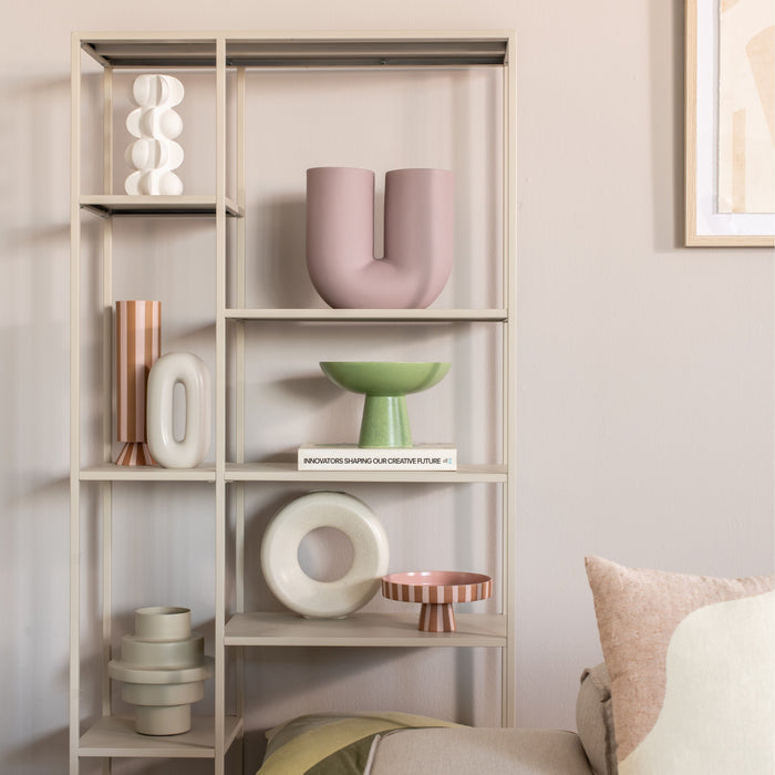 Kave Home Velia Vaas - Beige