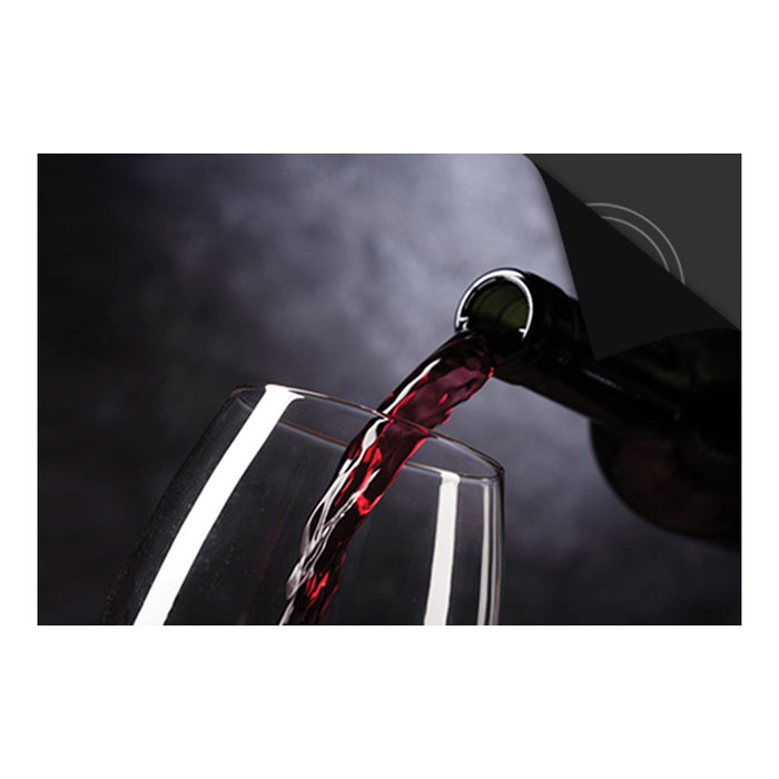 Inductie Beschermer - Exclusief - Rode Wijn Print - 76x51,5cm