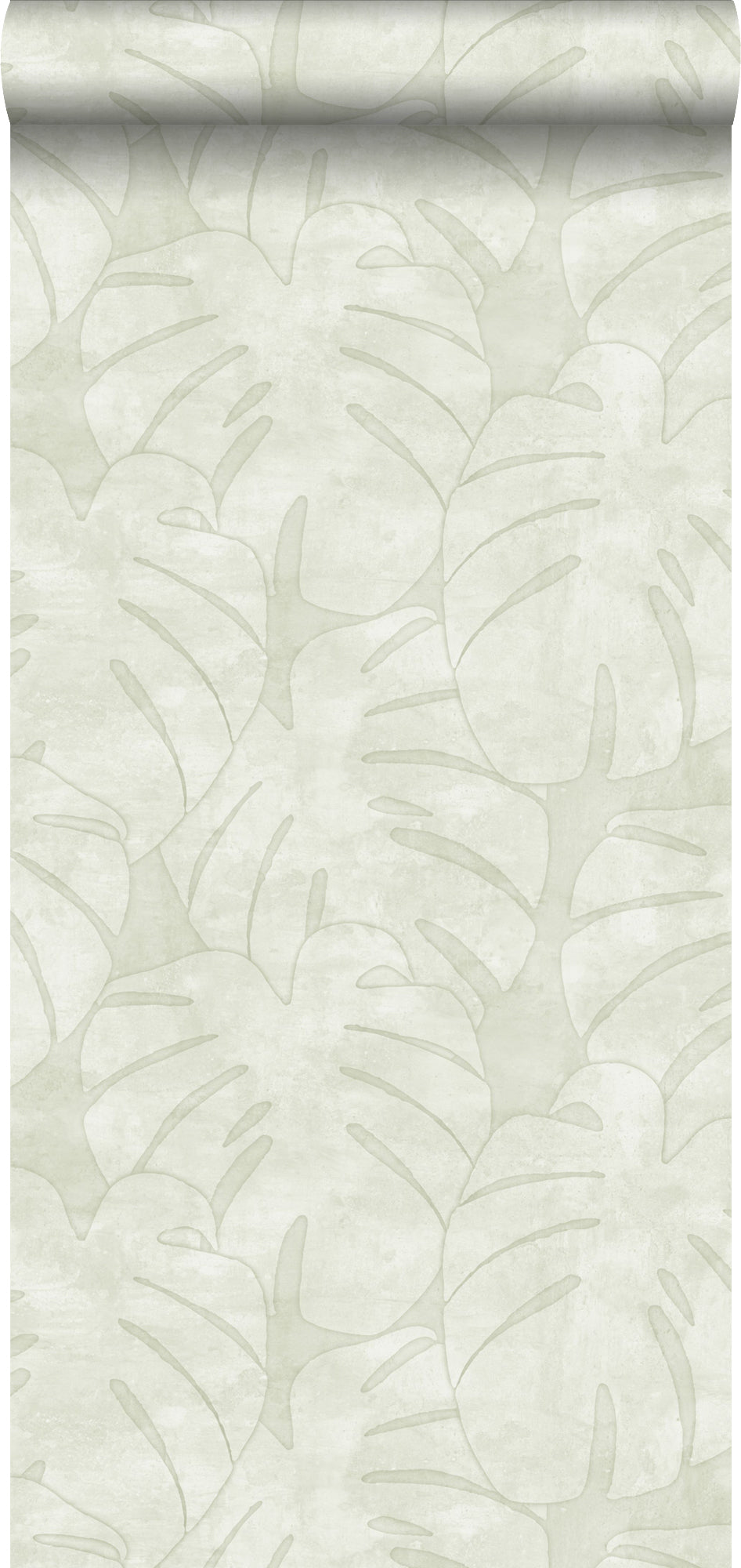 ESTAhome behang monstera bladeren beige - 0,53 x 10,05 m - 139002