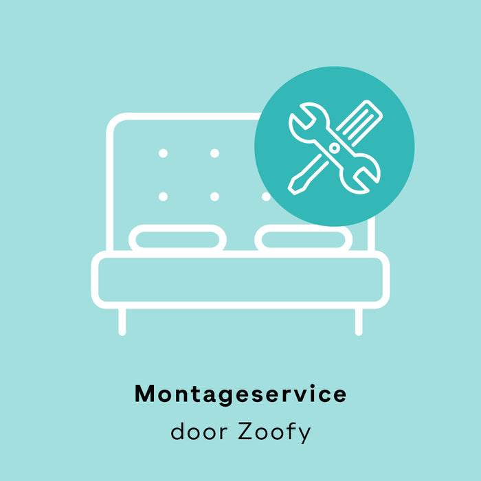 Montage bed - Door Zoofy in samenwerking met fonQ