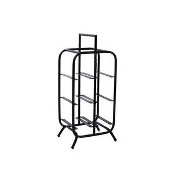 Homestylingshop Wijnrek zwart 58 cm