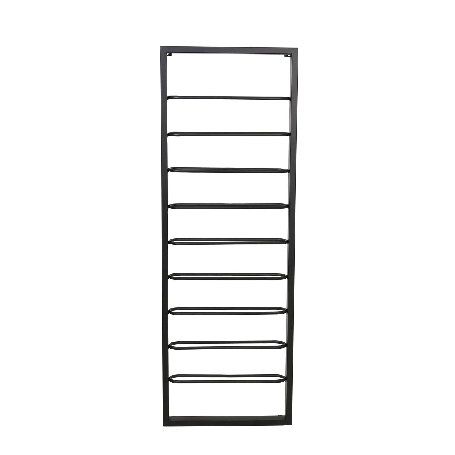 Light & Living Wijnrek Amore - Zwart - 9 Flessen