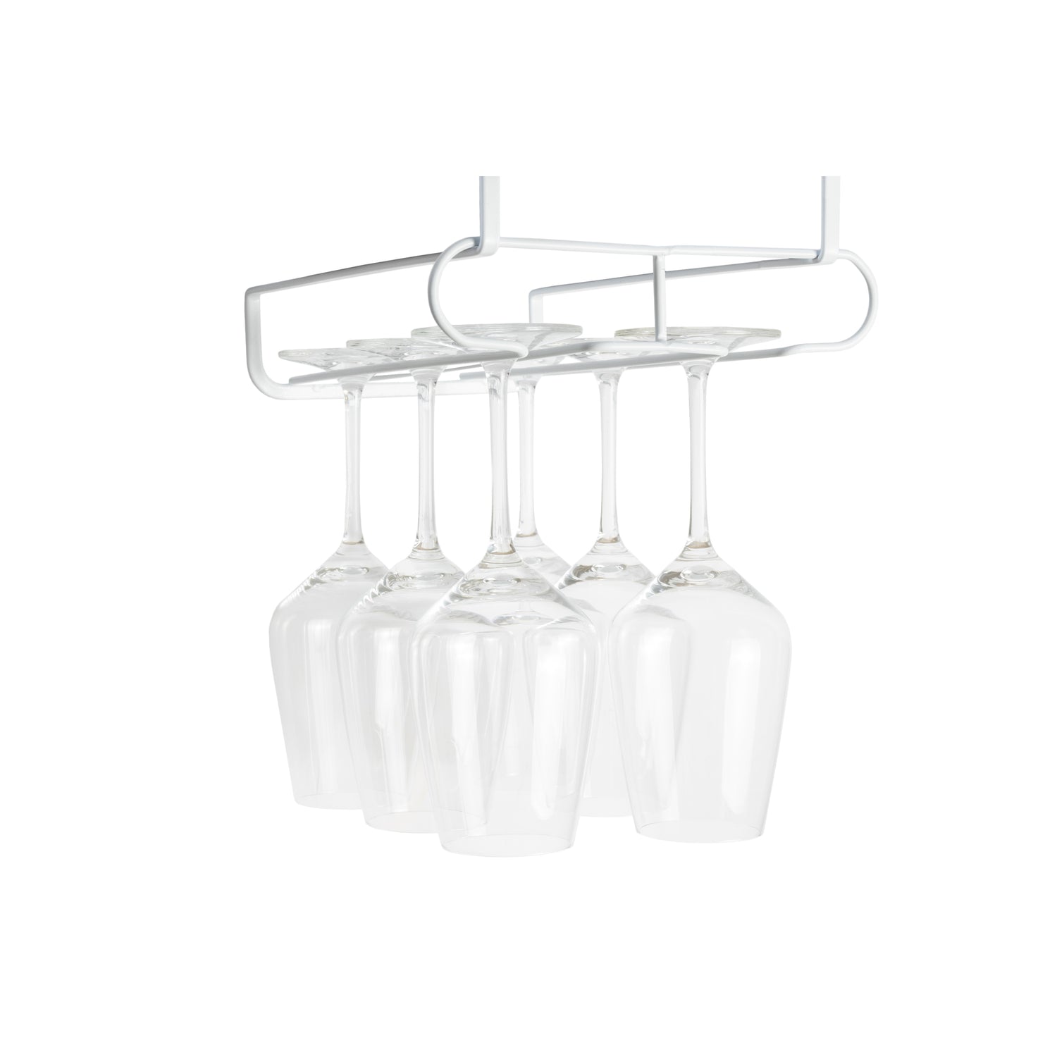 Jay Hill Wijnglashouder voor 6 wijnglazen - hangend - wit