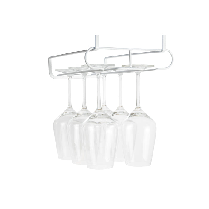 Jay Hill Wijnglashouder voor 6 wijnglazen - hangend - wit