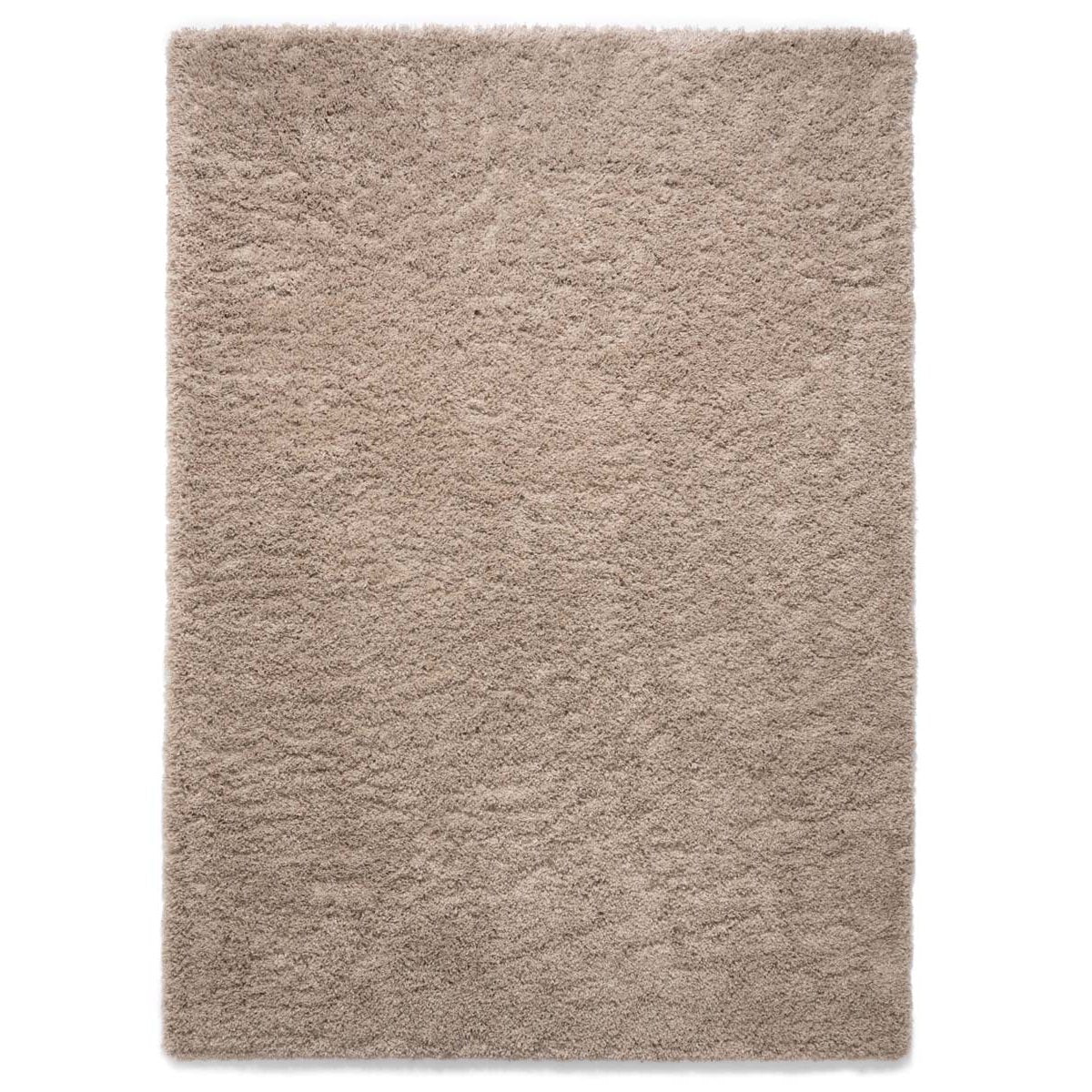 Tapeso Hoogpolig vloerkleed - Cozy Shaggy - beige - 240x340 cm