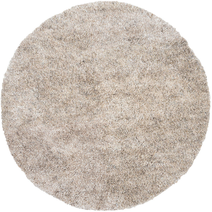 Veer Carpets - Vloerkleed Zumba Beige Rond ø200 cm