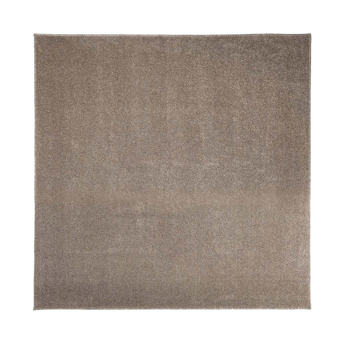 Tapeso Vierkant vloerkleed Fine - beige - 140x140 cm