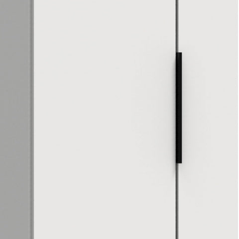 Kledingkast Oss - Wit - Hout - 200x216x58cm (BxHxD)