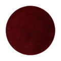 Tapeso Rond vloerkleed Fine - rood - 240 cm