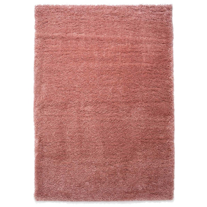 Tapeso Hoogpolig vloerkleed - Cozy Shaggy - roze - 80x150 cm