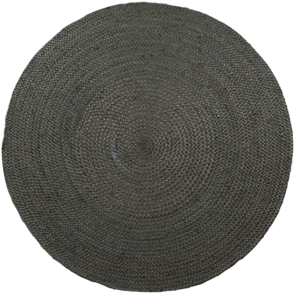 Interieur05 Rond vloerkleed Jute Groen - 180 cm (M)