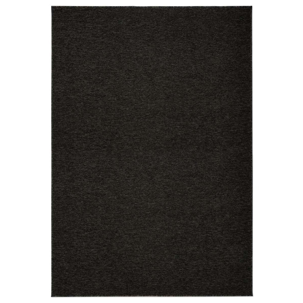 Tapeso Laagpolig vloerkleed Lush - antraciet - 200x300 cm