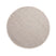 Nordic Weavers Rond wollen vloerkleed Lett - wit|beige - 120 cm