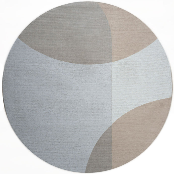 Veer Carpets - Vloerkleed Eli Beige ø120 cm