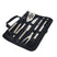Krumble BBQ set 5-delig in opbergtas RVS